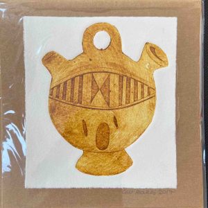 Art Card – Yellow Pot (Hand Produced)