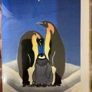 Art Card – Family of Penguins (Xmas Range)