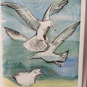 Art Card – Seagulls
