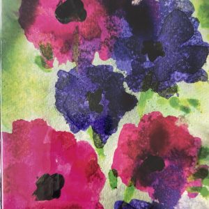 Art Card – Pansy Heads (PP)