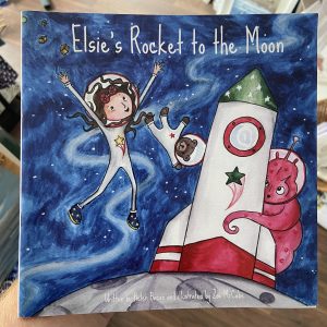 Book – Elsie’s Rocket To The Moon – Helen Bacon & Zoe McCabe