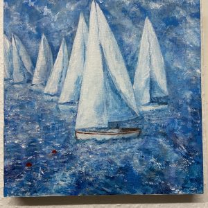 Original Paintings – Sail Away (square)