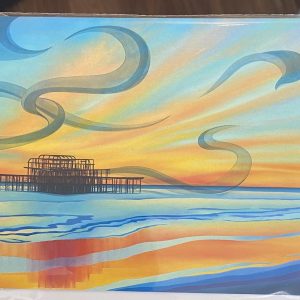 Art Card -West Pier, Brighton Murmurations