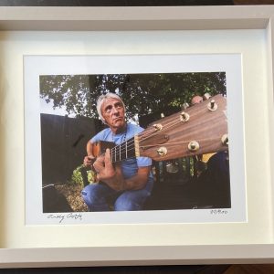 Andy Crofts – Framed Photography – Paul Weller – Guitar
