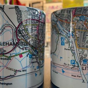 Mugs – Littlehampton / Rustington Map Mugs (exclusive)