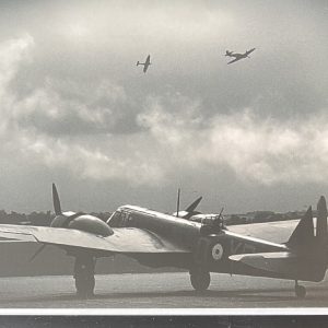 Art Card – Spitfire (flying 2)