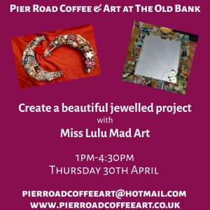 Misslulumadart – Craft Course – Create A Bejewelled Picture Frame